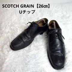 スコッチグレイン 革靴 ストレートチップ ドレスシューズ 26 1/2 EEE スコッチグレイン 革靴 ストレートチップ ドレスシューズ 26 1/2 EEE