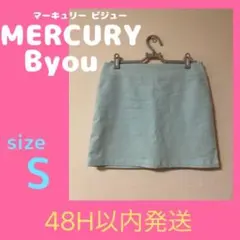 マーキュリービジュー レディース ミニスカート ショートパンツ S ライトブルーのサムネイル