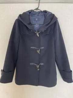 【美品】SHIPS 紺 ダッフルコート Sサイズ