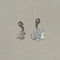 アローラロコン、アローラキュウコン　チャーム2種セット