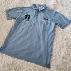FILA フィラ ポロ シャツ 11 Biella Italia ブルー M