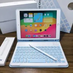 iPad 第6世代 Simフリー 32GB ケースとキーボード、タッチペン - メルカリ