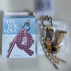【Y】正規品新品 POPMART Pin For Love レター ペンダント
