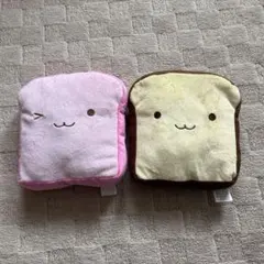 食パン型ぬいぐるみ2個セット