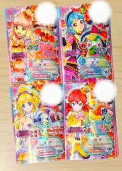 アイカツフレンズ　あいね　みお　かれん　トリートホリック　ハロウィンプライド