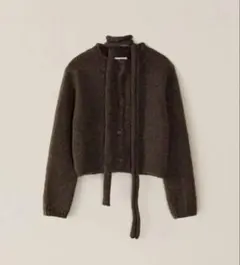 OHOTORO Round Tie Cardigan