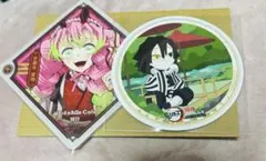 鬼滅の刃　ufotable Cafe ドリンク　コースター　蜜璃　小芭内