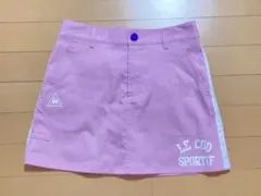 le coq sportif ゴルフスカート サイズ7 ピンク