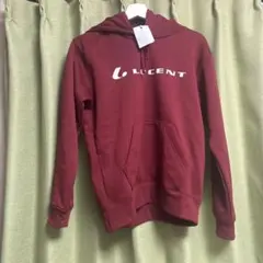 LUCENT フード付きパーカー バーガンディSサイズ