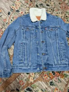 Levi's デニムジャケット ボア襟付き