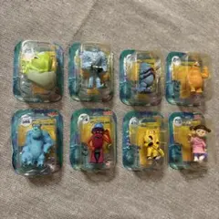 モンスターズ・インク フィギュア 全8種セット YUJINガシャポン
