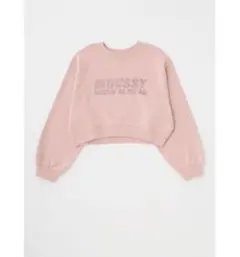 MOUSSY ラインストーン ロゴ スウェットのサムネイル