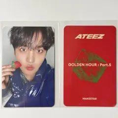 ATEEZ サン MAKESTAR トレカ ヨントン 対面 韓国 限定 特典 - メルカリ