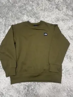 The North Face オリーブ クルーネック トレーナー
