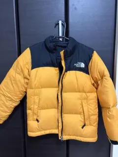 THE NORTH FACE ヌプシ　ダウン 130 オレンジ/黒