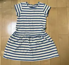 値下げ！★ocean&ground ★キッズ　ワンピース　ボーダー　120㎝のサムネイル