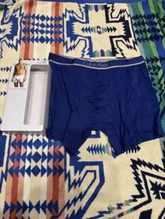 Calvin Klein ネイビー ボクサーブリーフ Mサイズ