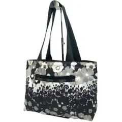 LeSportsac レスポートサック リバーシブル トートバッグ 黒 花柄