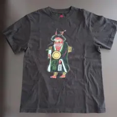 BEAMS JAPAN 鬼 プリント Tシャツ スミクロ Sのサムネイル