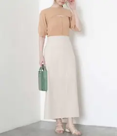 archives 麻混シームロングタイトスカートのサムネイル