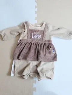 Lee ベージュ ロンパース・カバーオール