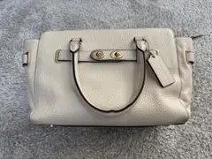 coach レザー ハンドバッグ