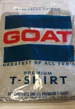新品未使用 GOAT グレー Tシャツ サイズXXLのサムネイル