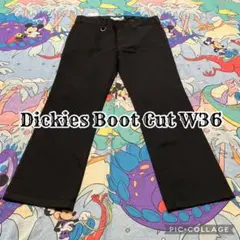 Dickies ディッキーズ　フレア　ブーツカット　Dカン　ブラック　黒　W36