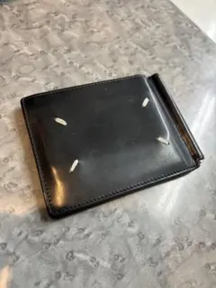 Maison Margiela ブラック 二つ折り財布