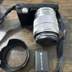 SONY ミラーレス一眼カメラ 本体 18-55mmレンズ付