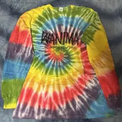 【美品】WANIMA COMINATCHA ロンT L タイダイ柄
