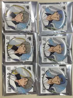 テニスの王子様 缶バッジ 宍戸亮 鳳長太郎 特典付き