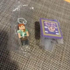 Minecraft アレックス ぶりぶりラーメン キーホルダー 2種