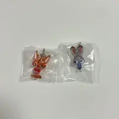 ズートピア2 めじるしアクセサリー ニック ジュディ 2点