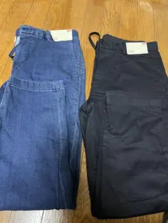 ユニクロ　アンクルパンツ　2枚セット　L