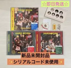 【新品未開封品】＊なにわ男子＊HARD WORK 3形態セット