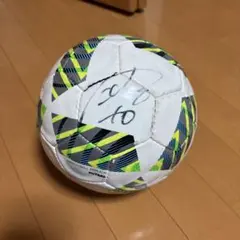 岸本武流サイン入りフットサルボール