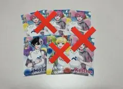 アンプタックカラーズ　ブロマイド　6枚セット ぷりっつ まぜ太