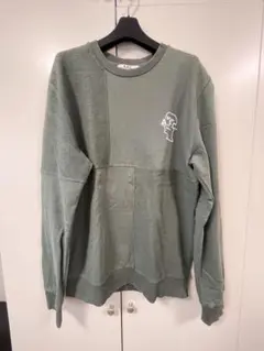 A.P.C×ブレインデッド　スウェット　カーキのサムネイル