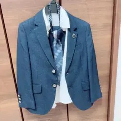 120cm ダークブルー ブレザーセット