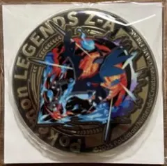 ポケモンレジェンズZA イオン 購入特典 メガリザードン 24金バッジ 缶バッジ