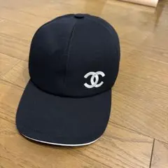 CHANEL ココマーク ベースボールキャップ ブラックのサムネイル