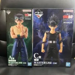 一番くじ 幽遊白書 浦飯幽助 飛影フィギュア