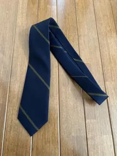 貴重　新品未使用　BEAMS F ネクタイ　ネイビー×グリーン　レジメンタルタイ