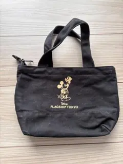 Disney ミッキーマウス トートバッグ 黒