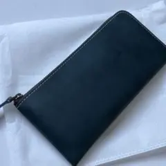亀登鞄製作所 長財布 本革 L字ファスナー