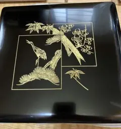 輪島塗り 西村国保作(箱、証明書あり)仕切り付 硯箱 文箱 木製 漆芸 輪島塗り 西村国保作(箱証明書あり)仕切り付 硯箱 文箱 木製 漆