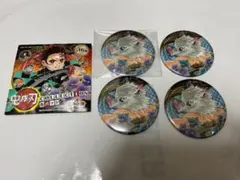鬼滅の刃 原作缶バッジ第4弾 嘴平伊之助4点セット‼️