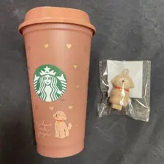 スタバ バレンタイン カラーチェンジングリユーザブルカップ473ml ベアリスタ