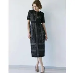 LAGUNAMOON ブラックレースドレス Sサイズ